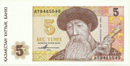 KAZAKHSTAN - 5 Tengé - 1993 - Pick 9 - Unc. - Serie АТ - Kurmangazy - Kazakhstan