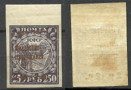 RUSSIA Russland 1923 Michel 213 A X * - Nuovi