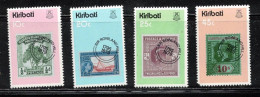 KIRIBATI Scott # 341-4 MH - Sir Rowland Hill Issue - Kiribati (1979-...)