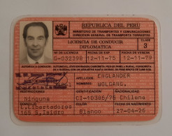 Diplomatic Driver's License, - Documentos Históricos