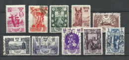 RUSSLAND RUSSIA 1939 Michel 699 - 708 */o - Otros & Sin Clasificación