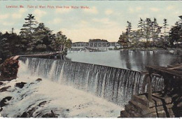 AK 202991 USA - Maine - Lewiston - Falls At West Pitch - View From Water Works - Other & Unclassified