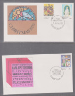 Australia 1979 Christmas X 2  First Day Cover - Morphett Vale SA  Cancellation - Cartas & Documentos