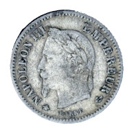 Second-Empire-20 Centimes Napoléon III 1867 Paris - 20 Centimes