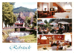 73958845 Oppenau Hotel Restaurant Rebstock Gaestezimmer Terrasse Gastraum - Oppenau