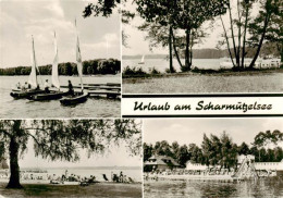 73919069 Scharmuetzelsee Bad Saarow Segelpartie Panorama Strandpartien - Bad Saarow