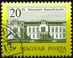 Hungary 1987- Mi 3902 - YT 3111 ( Brunswick Castle, Martonvásár ) - Oblitérés