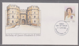 Australia 1980 Queen's Birthday First Day Cover - Oaklands Park SA Cancellation - Cartas & Documentos