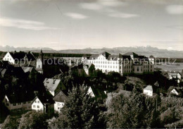 73811022 Tettnang Ansicht Mit Schloss Blick Gegen Die Alpen Tettnang - Tettnang