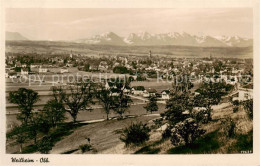 73810977 Weilheim Oberbayern Panorama Alpenblick Weilheim Oberbayern - Weilheim