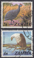 ZAMBIA - 1975 - Lotto Composto Da 2 Valori Usati: Yvert 134 E 136. - Zambie (1965-...)