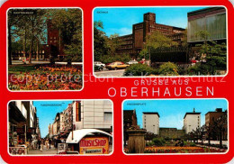 72751946 Oberhausen Hauptbahnhof Rathaus Fussgaengerzone Friedensplatz Oberhause - Oberhausen