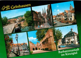 72751614 Gelnhausen Kirche Bruecke Gasse Marktplatz Gelnhausen - Gelnhausen