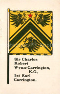 73771405 Carrington UK Cheshire Chester Flag Sir Charles Robert Wynn Carrington  - Altri & Non Classificati