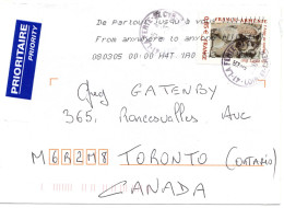 75077 - Frankreich - 2008 - €0,85 Armenien EF A Bf LA FERTE ST CYR -> Toronto, ON (Canada) - Storia Postale