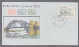 Australia 1982 - National Stamp Week First Day Cover - Cancellation Stirling SA 5152 - Cartas & Documentos