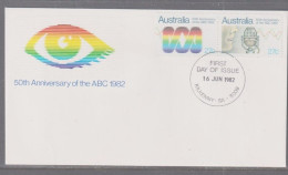 Australia 1982 - ABC 50th Anniversary First Day Cover - Cancellation Kilkenny SA - Briefe U. Dokumente