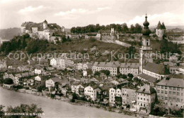 72749199 Burghausen Salzach Panorama Burghausen - Burghausen