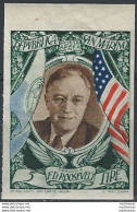 1947 San Marino Roosevelt 1v. Nd MNH Sass. N. A63b - Autres & Non Classés