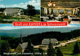 72742253 St Peter Schwarzwald Berggasthaus Kandelhof Bergkapelle Kandel St. Pete - St. Peter