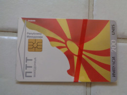 Macedonia Phonecard ( Mint In Blister ) - Macedonia Del Nord