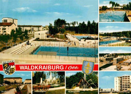 72740982 Waldkraiburg Freibad Wohnsiedlung Stadtplatz Stadtpark Wohnheim Waldkra - Waldkraiburg