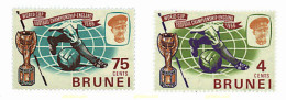 27222 MNH BRUNEI 1966 COPA DEL MUNDO DE FUTBOL. INGLATERRA-66 - Brunei (...-1984)