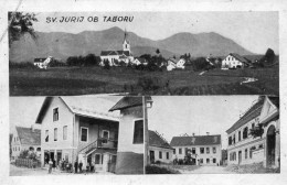 Sv. Jurij Ob Taboru, 1934, Hranilnica, Trgovina, Sveti Jurij, Savinjska Dolina, Štajerska, Zal. A. Opresnik - Slovenia