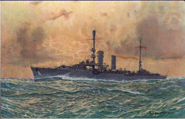 ! Ansichtskarte Kreuzer Emden II, Marine, Kriegsschiff, Warship - Guerra