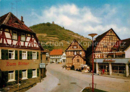 72738898 Heppenheim Bergstrasse Kleiner Markt Mit Blick Zur Starkenburg Heppenhe - Heppenheim