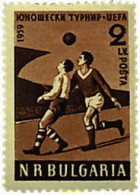 80386 MNH BULGARIA 1959 CAMPEONATO JUVENIL DE FUTBOL EN SOFIA - Nuevos