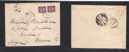 INDOCHINA. 1932 (24 May) Phu Lang Thuong - Spain, Madrid (28 June). Fkd Env. Rare Destination. - Otros - Asia