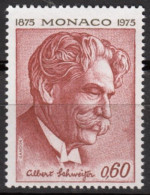 N° 1011 De Monaco - X X - ( E 1184 ) - Albert Schweitzer