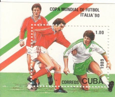 CUBA Block 114,unused (**) Football - Blokken & Velletjes