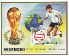 LESOTHO Block 70,unused (**) Football - Lesotho (1966-...)