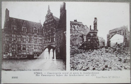 BELGIUM BELGIQUE YPRES WORLD WAR II BOMBARDMENT POSTKAART POSTCARD CARTE POSTALE POSTKARTE CARTOLINA ANSICHTSKARTE - Prachtstraßen, Boulevards