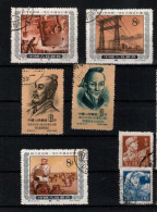 ! Lot Of 57 Stamps From China , Chine, 1955-1959 - Oblitérés