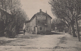 84 / ENTRAIGUES / AVENUE D AVIGNON ET ENTREE DE LA VILLE - Entraigue Sur Sorgue