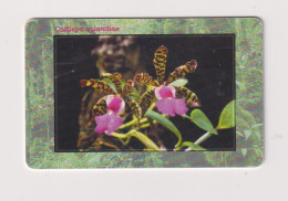 CZECH REPUBLIC - Orchids Chip Phonecard - Tsjechië