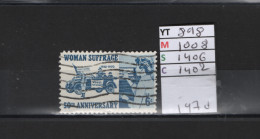 PRIX FIXE Obl 898 YT 1008 MIC 1406 SCO 1402 GIB Woman Suffrage 1970 Etats Unis 58A/13 - Used Stamps