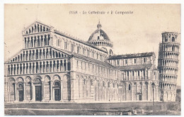 CPA/CPSM  9 X 14 Italie (39) PISA La Cattedrale E Il Campanile   Pise La Cathédrale Et La Tour - Pisa