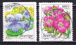 1998. Sweden. Wetland Flowers. Used. Mi. Nr. 2060-61 - Gebraucht