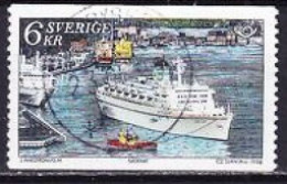 1998. Sweden. Albatros (cruise Ship) In Stadsgard Harbour. Used. Mi. Nr. 2062 - Gebraucht