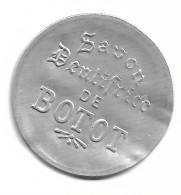 Timbre Monnaie Savon Dentifrice De  BOTOT 5 Centimes Vert Plat 5 N0167 - Ohne Zuordnung