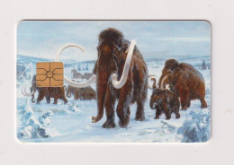 CZECH REPUBLIC - Mammoths Chip Phonecard - Czech Republic