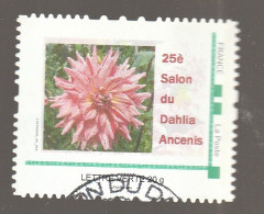 MONTIMBRAMOI 25e SALON DU DAHLIA ANCENIS OBLITERE - Usati