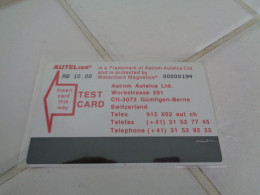 Switzerland Phonecard - Suiza