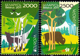 Europa Cept - 2011 - Belarus - (Forest) ** MNH - 2011