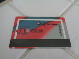 Yugoslavia Phonecard - Joegoslavië