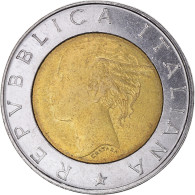 Monnaie, Italie, 500 Lire, 1998, F.A.O. - IFAD, TTB+, Bimétallique, KM:193 - 500 Liras